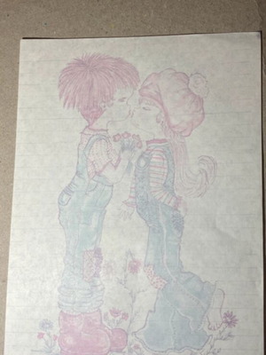Vintage rare letter sheet in good condition