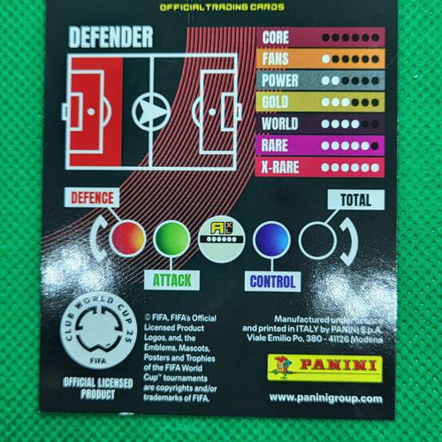 Bastoni 287 Titan Adrenalyn XL Panini FIFA Club World Cup 2025 card new
