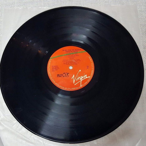 Depeche Mode Music For The Masses LP μεταχειρισμένο, Ελλάδα 1987