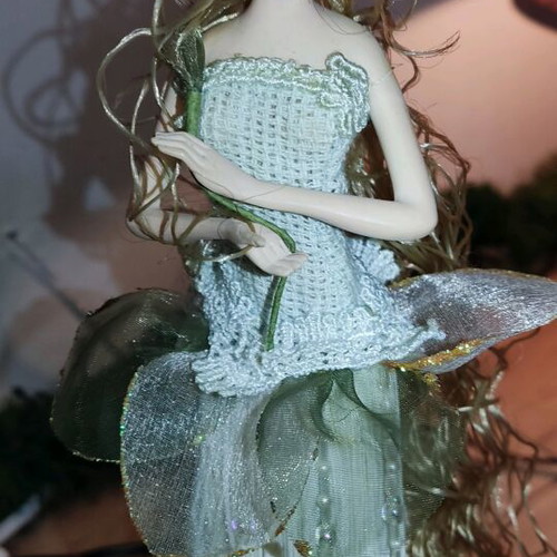 Vintage doll 37cm height like new, decorative