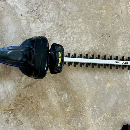 Lux-Tools Electric Hedge Trimmer E-HS-600/55 A like new, 600W