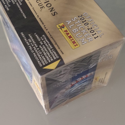 Panini UEFA Champions League 2010-2011 sticker box