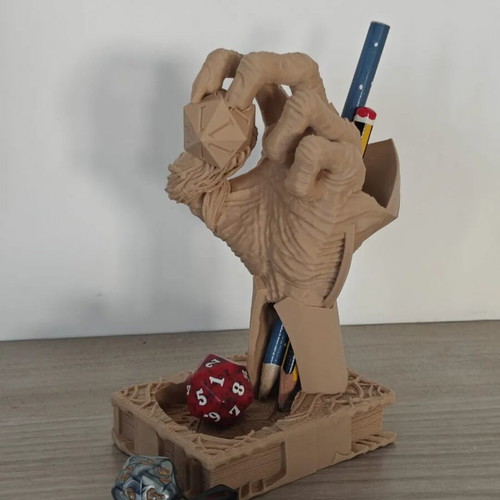 Vecna Hand and Eye Dice Tower and Pencil Holder new