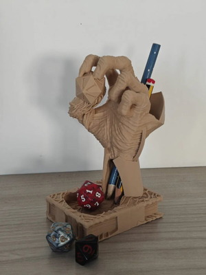 Vecna Hand and Eye Dice Tower and Pencil Holder new