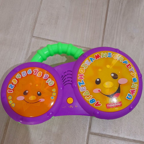 Fisher Price Laugh and Learn Bathtime Bongos educational toy like new