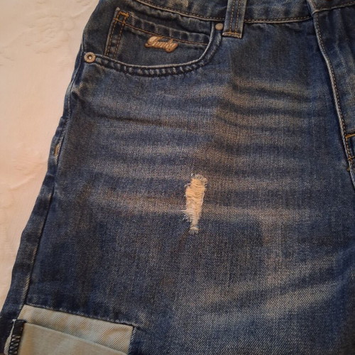 Funky Buddha jean shorts, blue, size XS