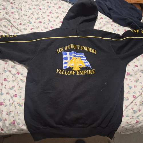 AEK Hoodie used from Kosovo fan club