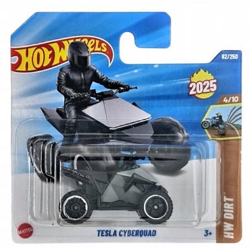 Hot Wheels Tesla Cyberquad new