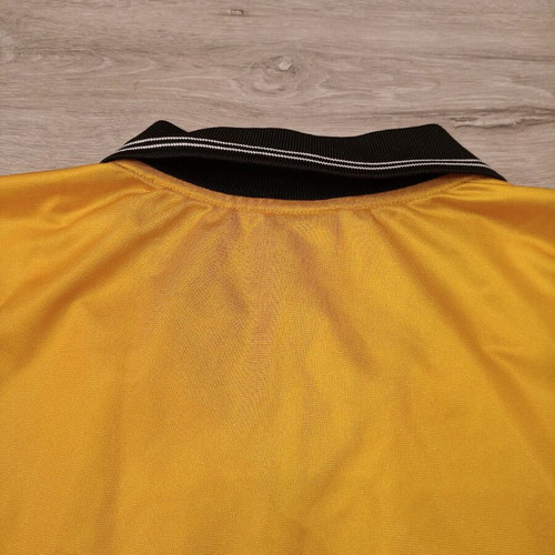 Retro Nike Teamwear shirt used, black and yellow, size M