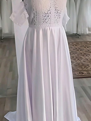 Νυφικό Boho καινούργιο, άσπρο