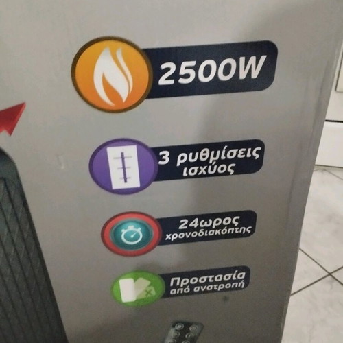Heater with internet 2500W like new