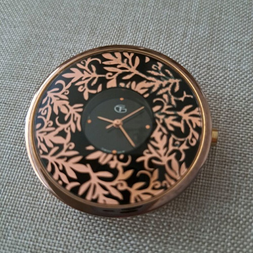 Ethnic Tsagarakis watch used, women's, gold color