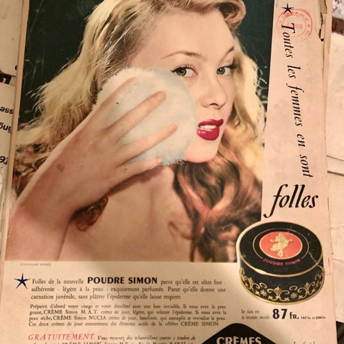 Marie France vintage French magazine 1953 used