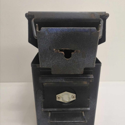 Multipurpose metal army box used
