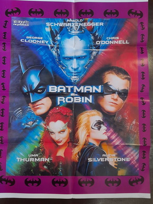 Batman & Robin giant poster large size 45x60cm