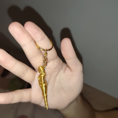 3D Printed Keychain Pin Inspired by Penelope's Pin from Odyssey, New