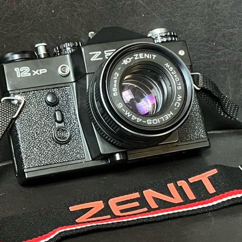 Zenith 12XP film camera with Helios 44M-6 lens like new