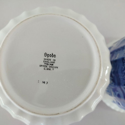 Spode flowerpots set of 2 used, made in England c.1816