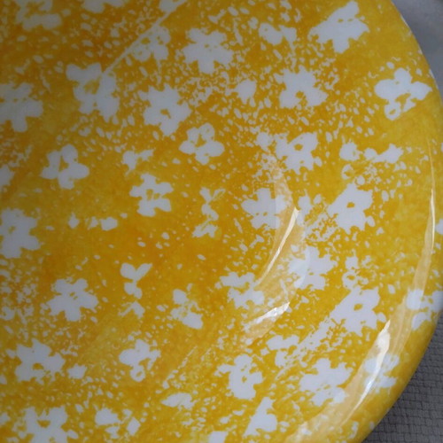 Bowls with flowers like new, set of 2 pieces