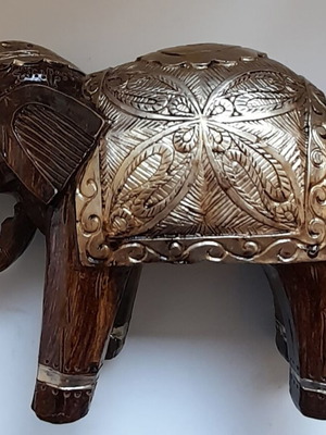 Decorative Elephant New, Height 19cm Length 23cm