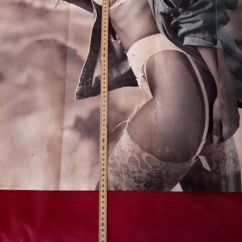 Photogrper-Pete Davis 1994 collectible poster used, 90x62 in, Spain