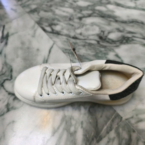 Celestino sneakers white with dark green glitter new size 36