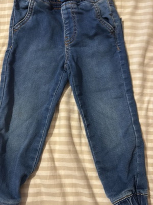 H&M jeans for 2-3 years old, blue, size 98 cm