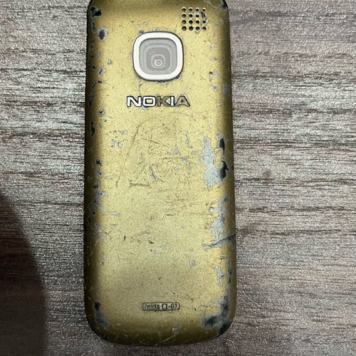 Nokia C1-01 used with external wear and battery included