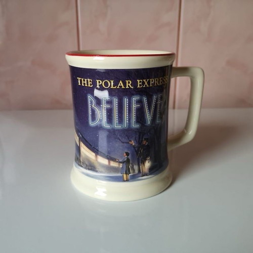 Polar Express Believe mug mint condition, large