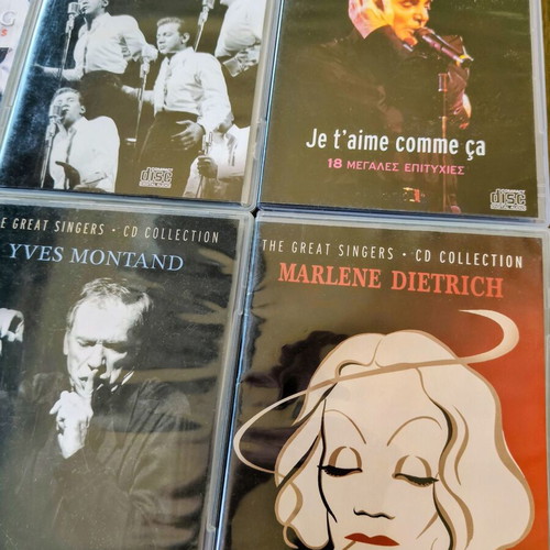 The Great Singers CD Collection, 9 CDs with 196 hits