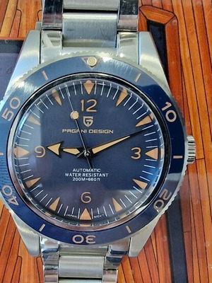 Pagani Design PD YS005 41mm Men's Automatic Mechanical Watch like new, 200m waterproof