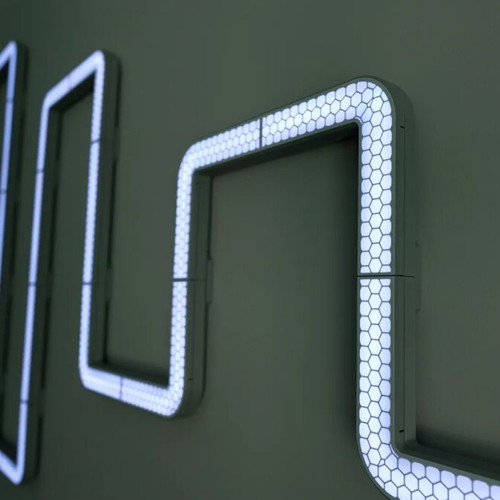 Plastic wall channel for LED strips new