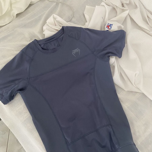 Venum compression shirt like new, gray, size S