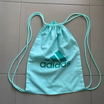 Adidas turquoise backpack used