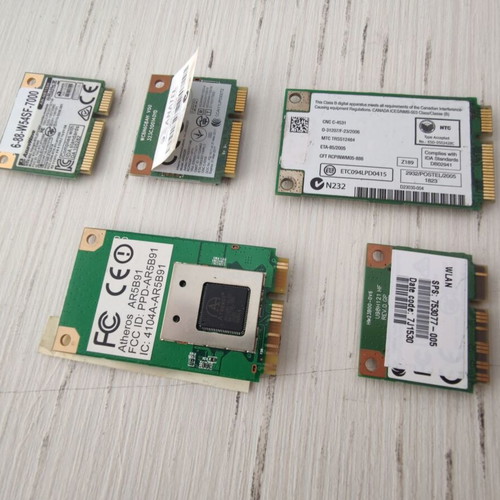 Laptop WiFi cards pack of 5 like new