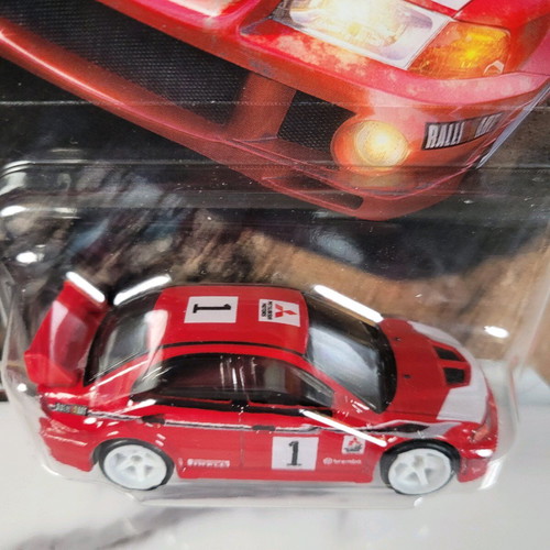 Hot Wheels Mitsubishi Lancer Evolution VI Red new - Premium Thrill Climbers