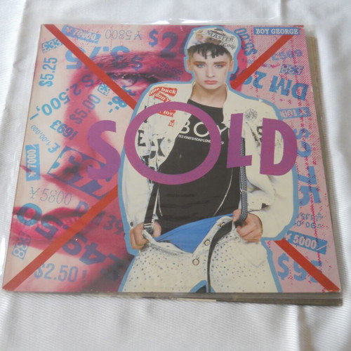 Boy George Sold LP album used, electronic music