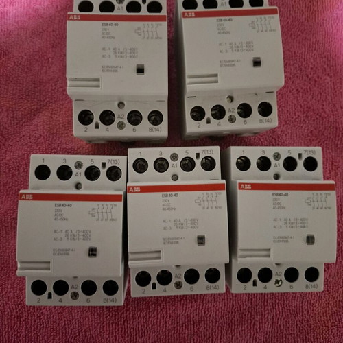 Power relays 40A ABB new, pack of 2