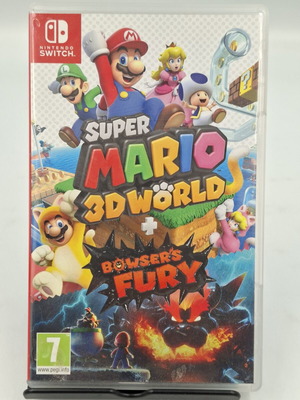 Super Mario 3D World + Bowser's Fury Nintendo Switch game used