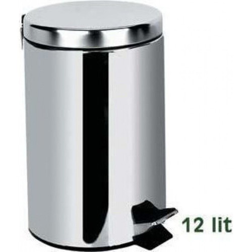 Trash bin 12 liters stainless steel new