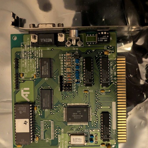 ATI Small Wonder Graphics Solution Version 1 64kb ISA 8 Bit used