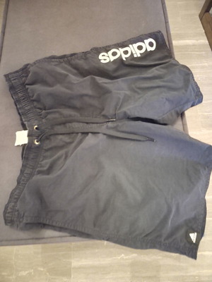 Adidas swim shorts, authentic, black, size M