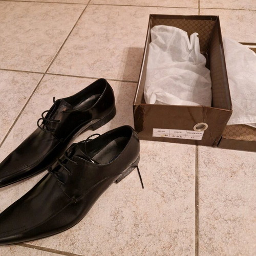 Black scarpe shoes new, size 42