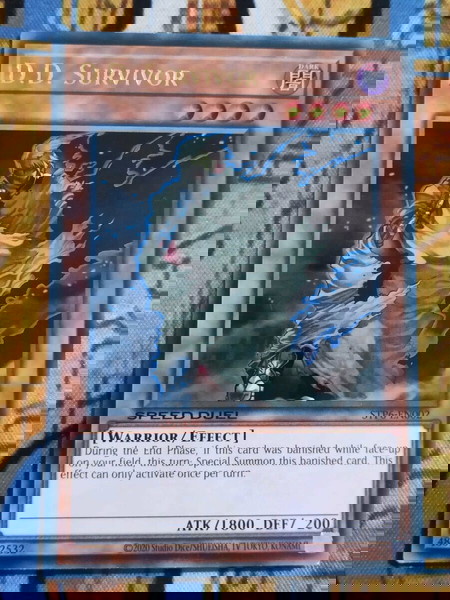 D.D. Survivor (Ultra Rare, Yugioh)