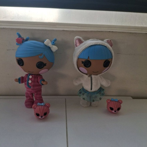 Lalaloopsy small dolls with pets, like new condition