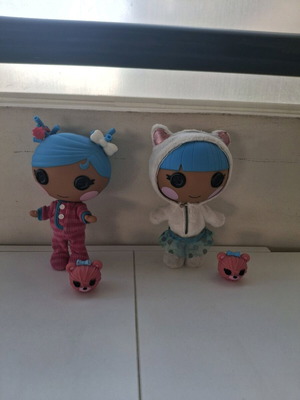 Lalaloopsy small dolls with pets, like new condition