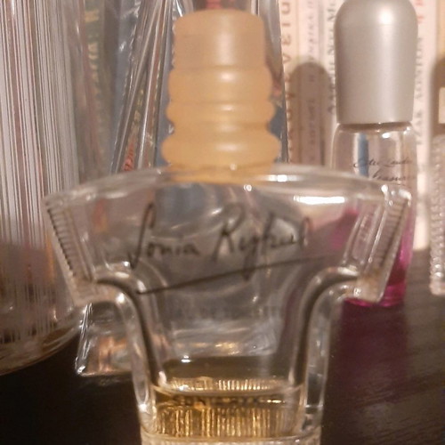 Perfume miniatures used, 5 empty and Lucia perfume gift