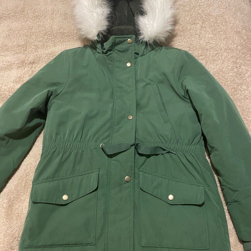 Girls coat M&B Kid's Fashion green like new
