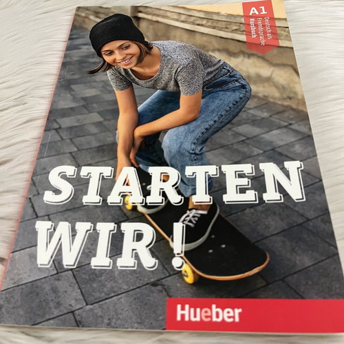Starten wir! A1 Kursbuch German book used for beginners
