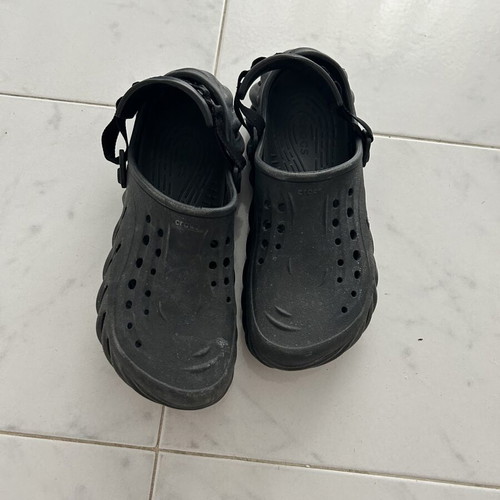 Crocs Echo Clog Black size 43-44 used
